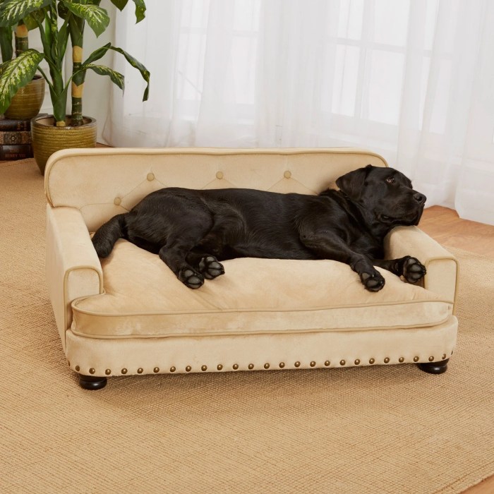 Custom made dog bed furniture